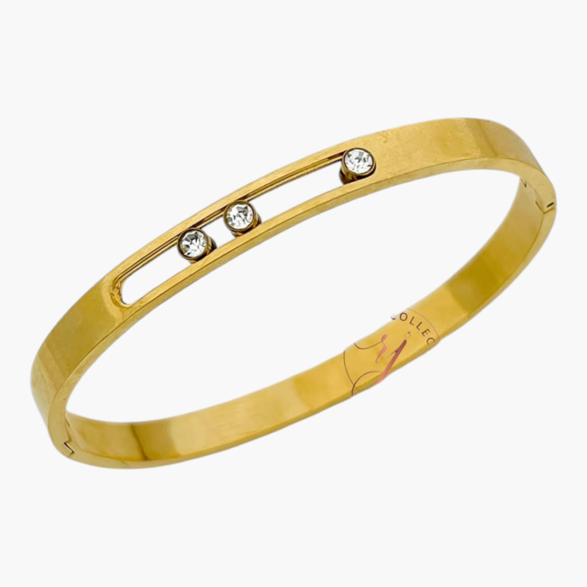 Baguette Crystal Bangle